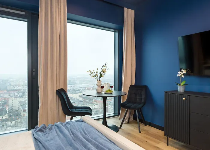 Апартаменты Kairos - Bulvar - Darmowy Podziemny Parking, Klimatyzacja, Scisle Centrum Катовице