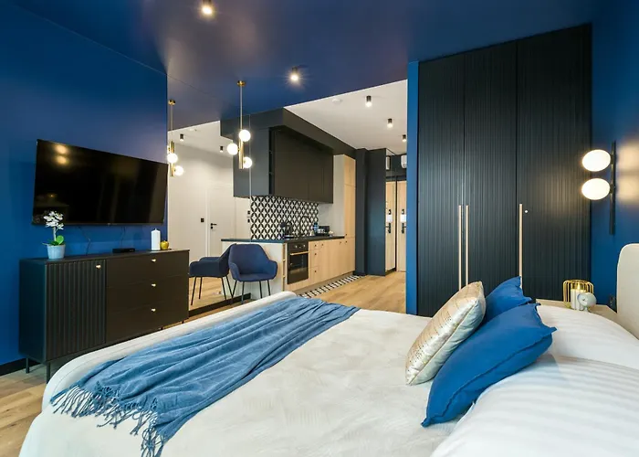 Апартаменты Kairos - Bulvar - Darmowy Podziemny Parking, Klimatyzacja, Scisle Centrum